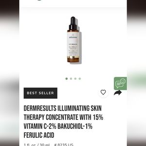 Arbonne DermResults Illuminating Skin Therapy Concentrate with 15% Vitamin C-2%